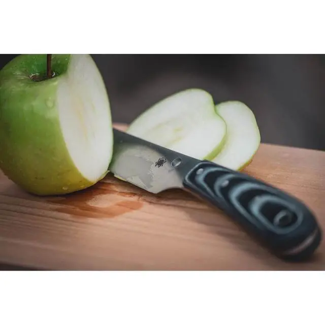 Alt view image 7 of 7 - Bow River Fixed Blade Outdoor Hunting Knife, PlainEdge | 8.14" Overall Length, 4.36" 8Cr13MoV Steel Blade, G-10 Handle, Full-Flat Grind