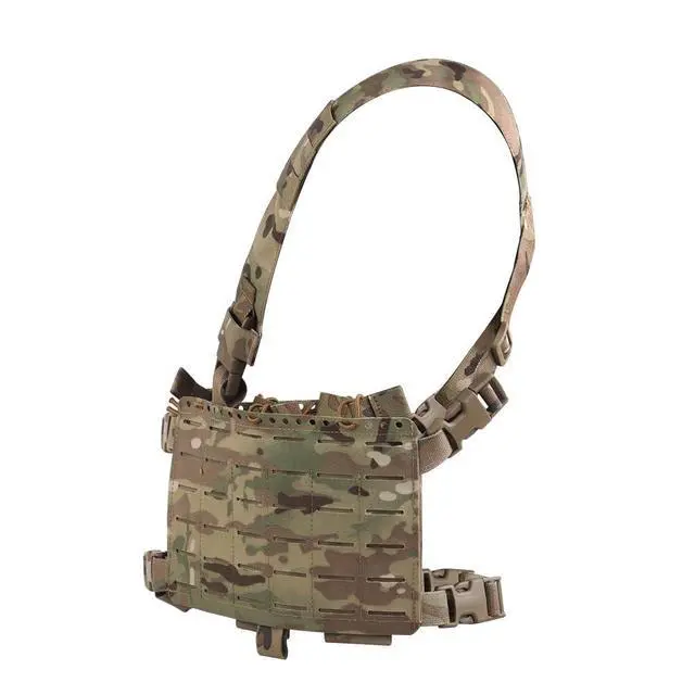 Alt view image 4 of 7 - Chest Rig Quick Rlease Fit for MOLLE Mag Pouch Radio GP Bag