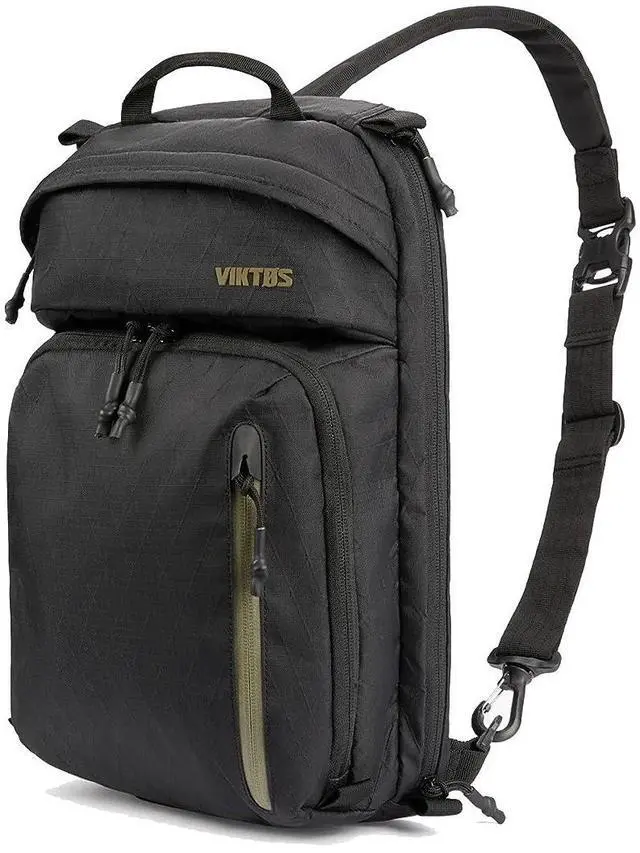 Main image of Upscale Xl CCW Slingbag | Rugged Weather-Resistant, Midsize Concealed Carry, Tactical Range Gear, Nightfjall