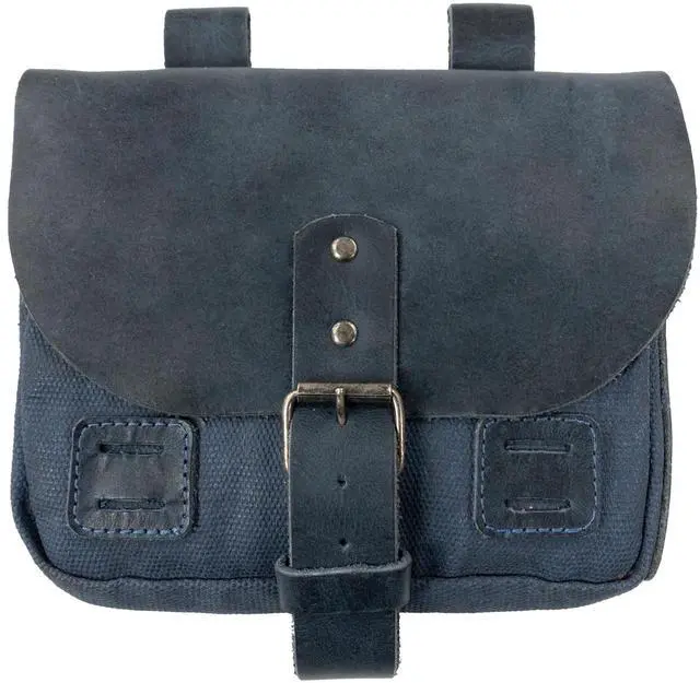 Main image of Survival Camping Pouch, Belt Loop, Rustic and Handy Tool Bag, Weather Resistant Outdoor Accessories, Traveling Essentials, Waxed Canvas, Handmade