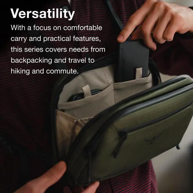 Alt view image 3 of 7 - Archeon Commuter Chest Rig Bag, Scenic Valley