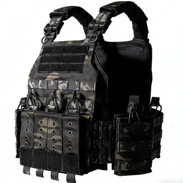 Main image of YAKEDA Quick Release Tactical Outdoor Vest for Adult