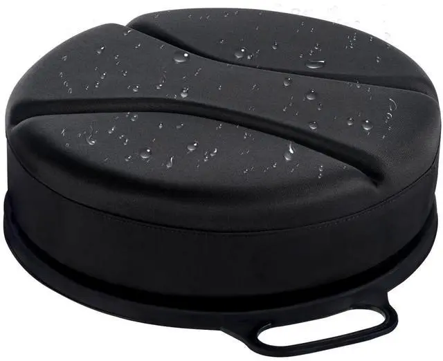 Main image of 5 Gallon Bucket Seat with 3" Thick Seat Foam Cushion, 360°Swivel Bucket Lid Seat, Waterproof & Silent Bucket Seats for Dove Duck Hunting, Ice Fishing, Baseball, Camping