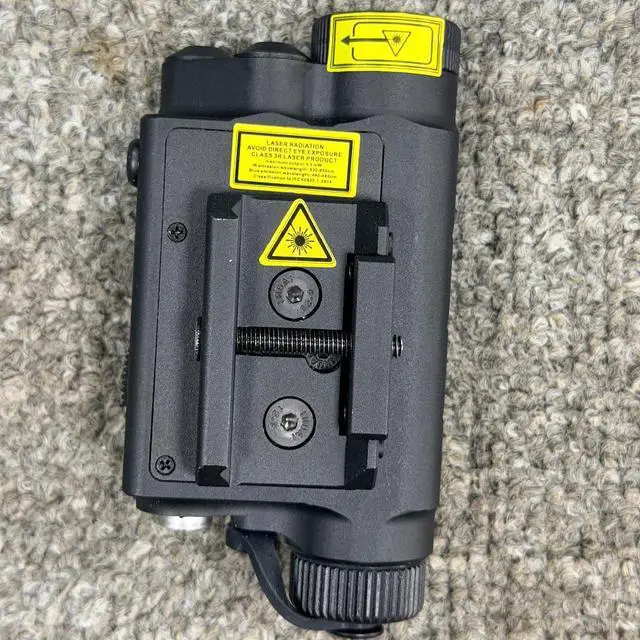 Alt view image 6 of 6 - 1200 Lumens Tactical Laser Light Combo for Rifle, Weapon Light + Blue Laser + IR Laser Compatible with Picatinny/M-LOK Rails, 3-Level Light Brightness, Laser Output Less Than 5mW, Class IIIA