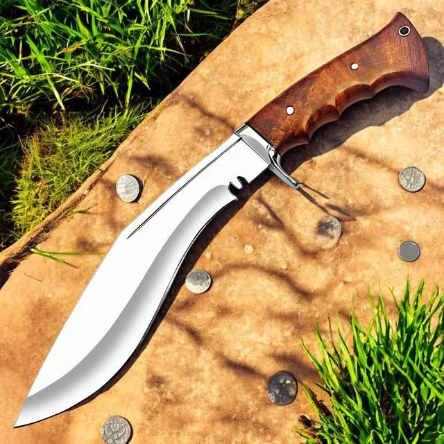 Alt view image 3 of 7 - Fixed Blade Hunting Knife. Sturdy knife to last long fully hand-made with sheath included has been designed for exceptional performance - Survival, Camping, Tactical, and Outdoor Knife