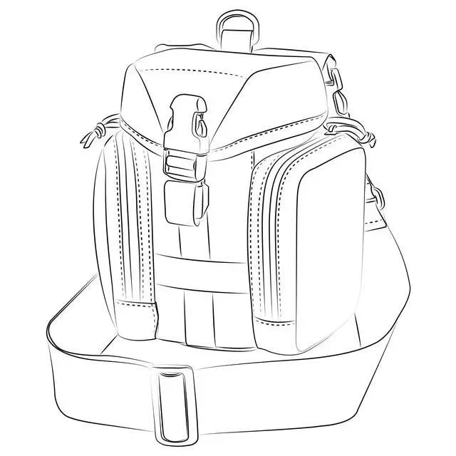 Alt view image 6 of 6 - Essential Kitbag - Cordura