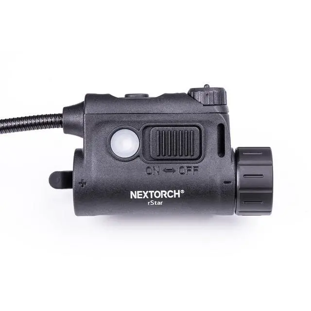 Alt view image 3 of 7 - Rstar Helmet Light with IR Signal Light | Helmet Accessories Mount ARC Guide Rails Webbing Clips Magic Stickers Lightweight Helmet Light