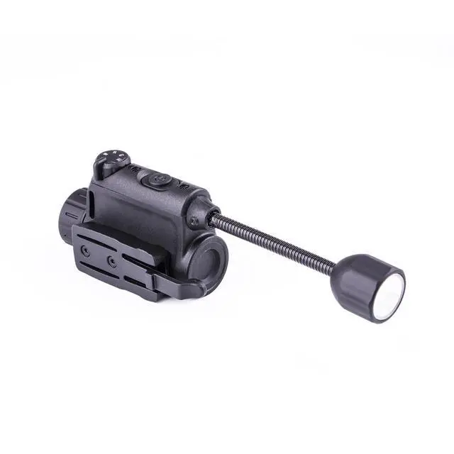 Alt view image 5 of 7 - Rstar Helmet Light with IR Signal Light | Helmet Accessories Mount ARC Guide Rails Webbing Clips Magic Stickers Lightweight Helmet Light