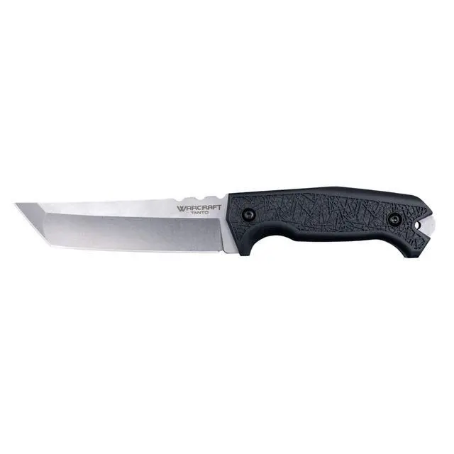 Alt view image 2 of 5 - Warcraft Tanto 4034SS Razor-Sharp Durable Blade GFN Handle Military Tactical Fixed Blade Knife w/Secure-Ex Sheath