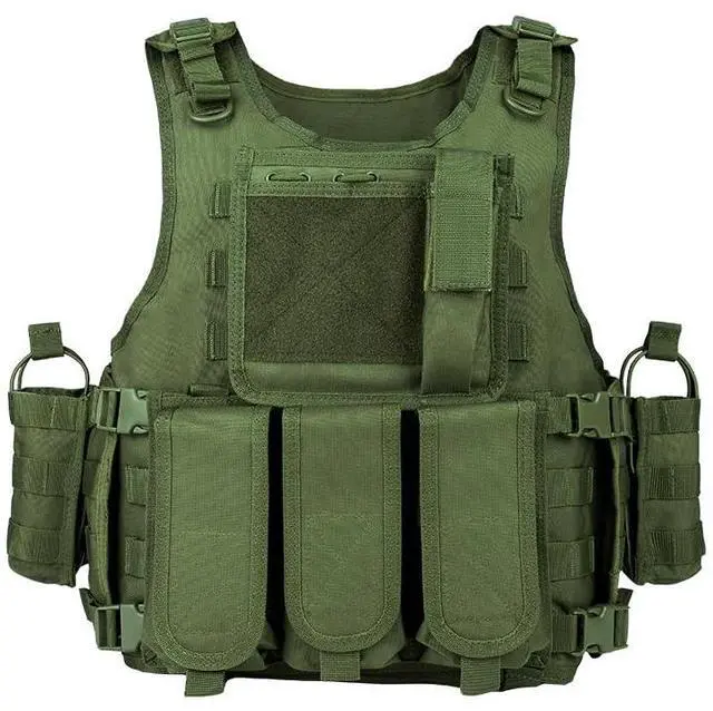 Main image of YAKEDA Outdoor Tactical Airsoft Vest Adjustable Fit Adult