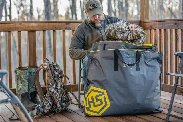 Alt view image 2 of 7 - Scent-A-Way Scent-Safe Deluxe Travel Scent Bag | Scent Lock Bags for Hunting Clothing, Scent Proof Bag, Scent Free Bag for Hunting Accessories & Hunting Equipment