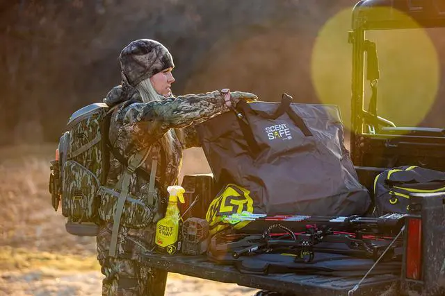 Alt view image 5 of 7 - Scent-A-Way Scent-Safe Deluxe Travel Scent Bag | Scent Lock Bags for Hunting Clothing, Scent Proof Bag, Scent Free Bag for Hunting Accessories & Hunting Equipment