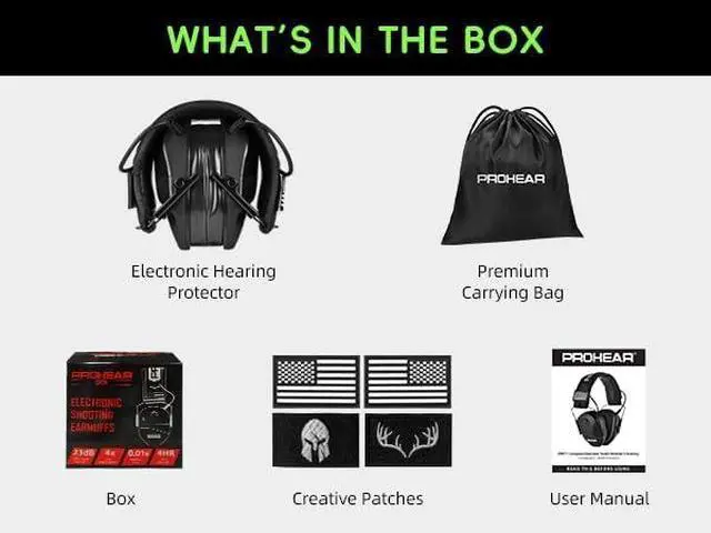 Alt view image 5 of 7 - Youth Electronic Ear Protection 23dB NRR Slim Fit Gel Ear Pads Sound Amplification Noise Compression Compact Design Gun Range Shooting Hunting Tactical Use