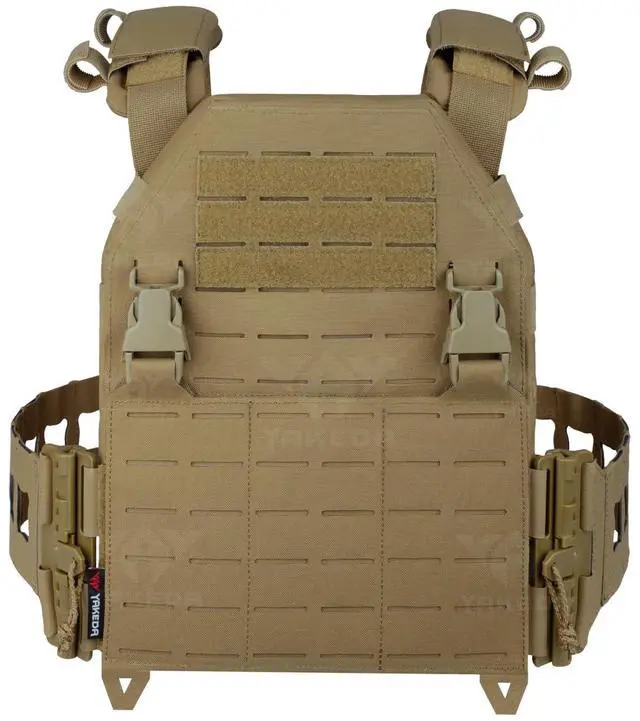 Main image of YAKEDA Tactical Training Vest with PALS System - Adjustable Straps Quick-Release Buckle for Hunting