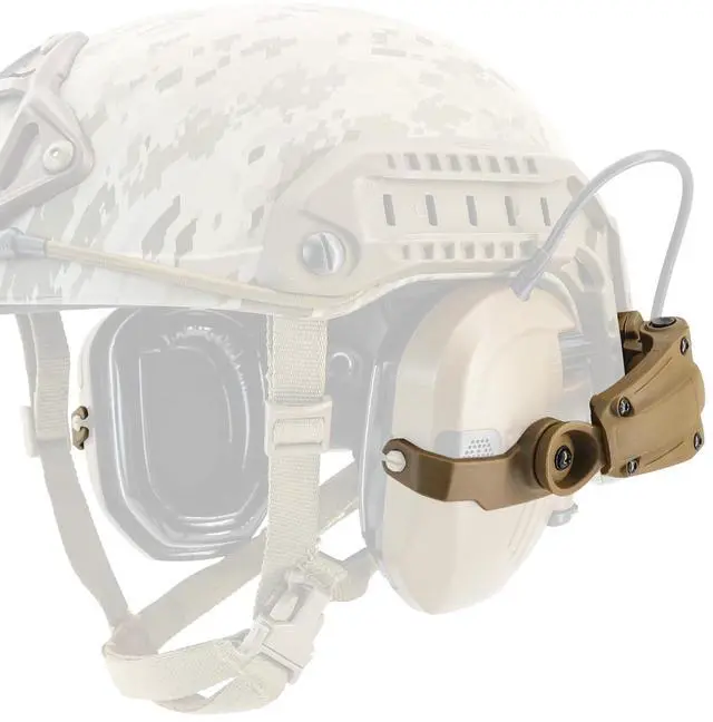 Main image of ARC Rail Adapter for Fast Series Helmets Compatible with Walker's Razor Earmuffs
