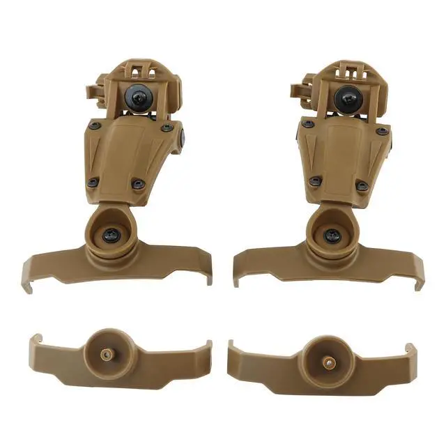 Alt view image 2 of 6 - ARC Rail Adapter for Fast Series Helmets Compatible with Walker's Razor Earmuffs