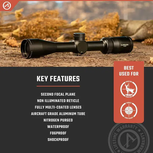 Alt view image 4 of 7 - Neos 3-9x40 Second Focal Plane Riflescopes