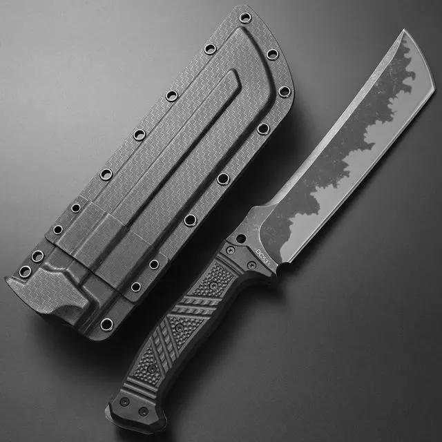 Alt view image 3 of 7 - GTK1 Fixed Blade Knife DC53 Steel Blade Nylon Fiberglass Handle Full Tang EDC Tool Knifes for Outdoor Camping Survival Adventure Bushcraft