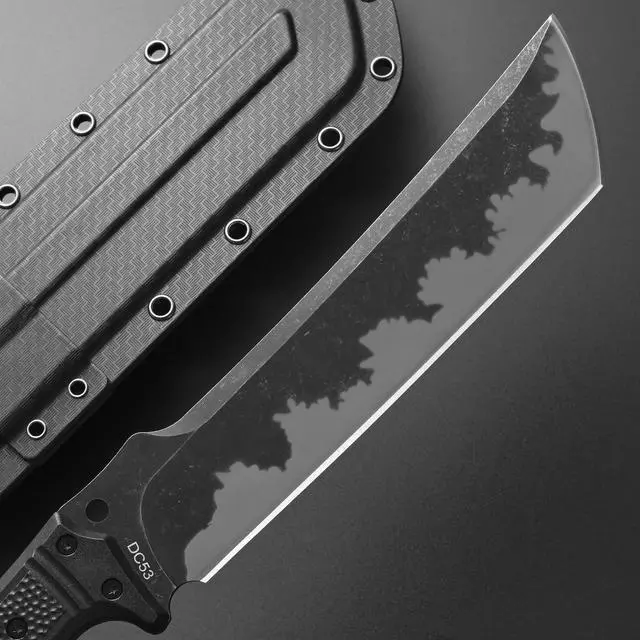 Alt view image 4 of 7 - GTK1 Fixed Blade Knife DC53 Steel Blade Nylon Fiberglass Handle Full Tang EDC Tool Knifes for Outdoor Camping Survival Adventure Bushcraft