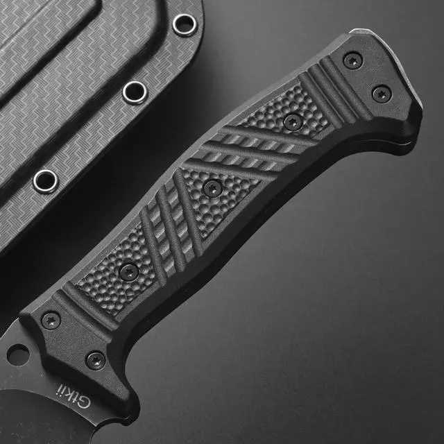 Alt view image 5 of 7 - GTK1 Fixed Blade Knife DC53 Steel Blade Nylon Fiberglass Handle Full Tang EDC Tool Knifes for Outdoor Camping Survival Adventure Bushcraft