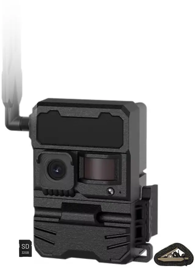 Main image of Yellowstone Y2 4g LTE Trail Camera, 100 Degree Wide, 1080p Video (Black) | 12MP Photos, IP66 Waterproof, 0.4 Second Trigger, 65' Sensor Range, Includes SIM and SD