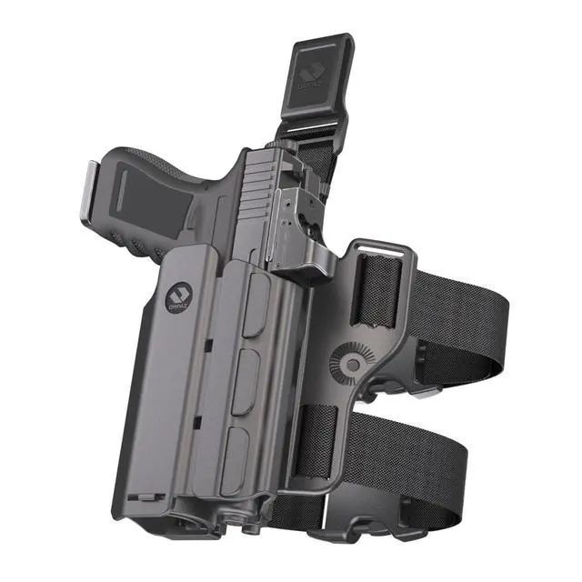 Alt view image 3 of 7 - Light Bearing Holster for Sig P320, P226, P229, SP2022 and SP2340 Compatible with Streamlight TLR-2 and SureFire X400