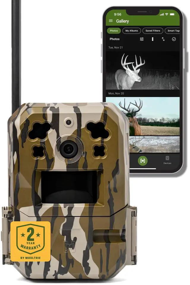 Main image of Edge Pro Cellular Trail Camera - Auto Connect, Nationwide Coverage, False Trigger Elimination Tech,1080p Video with HD Audio, 100ft Detection Range