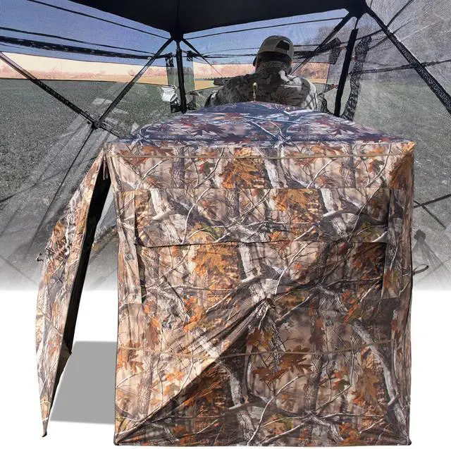Main image of SPUR Collector 3 Person Hunting Blind, Portable Ground Blind with Silent Windows, Portable Durable Hunting Tent for Deer & Turkey Hunting