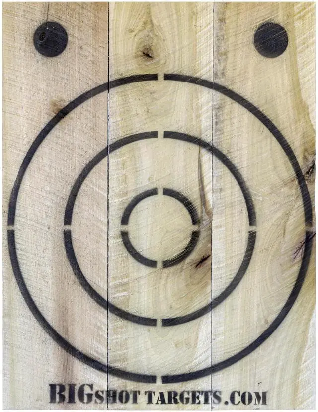 Main image of Pro Heavy Duty Wooden Axe Throwing Target - Professional Grade 2" Lumber Construction with Bottle Opener & Hanging Hardware - Official Size Backyard Axe Hatchet Knife Target - 35.5" x 28.75"