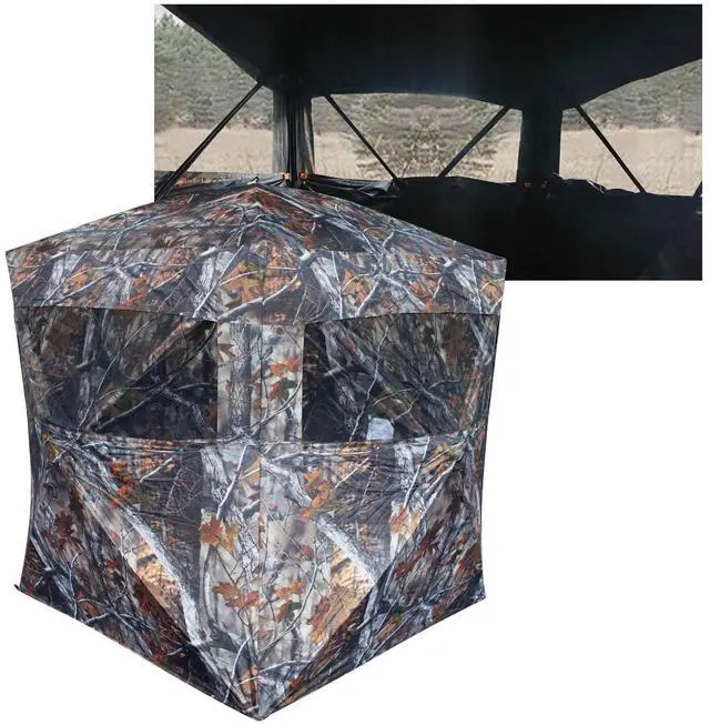 Main image of SPUR Collector 3 Person Hunting Blind, Portable Ground Blind with Silent Windows, Portable Durable Hunting Tent for Deer & Turkey Hunting