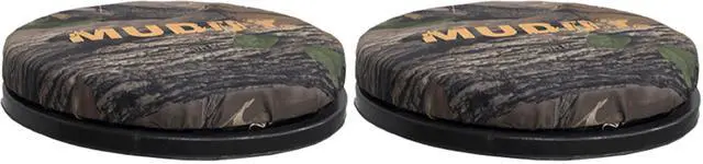 Main image of 5-Gallon Pail 360-Degree Swivel Seat Top - Durable Camouflage Lightweight Portable All-Day Comfort Hunting Outdoor Rotating Cushion with Attached Handle (Pack of 2)