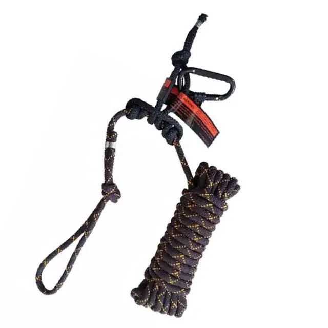 Alt view image 4 of 7 - HUNDERBAY Hunting Safety Linemans Rope 8ft/30ft, Rope-Style Tree Strap for Tree-Stand Hunting and Climbing