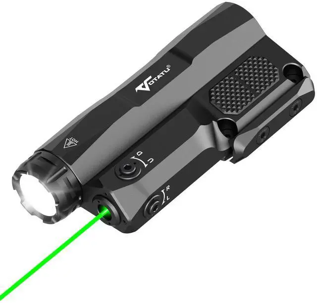 Main image of M6LP-G High Output Light and Laser Combo Built-in Easy Touch Pad Switch, Rechargeable 3000 LM Flashlight and IIIA Class Green Laser Beam Compatible with Picatinny M-LOK