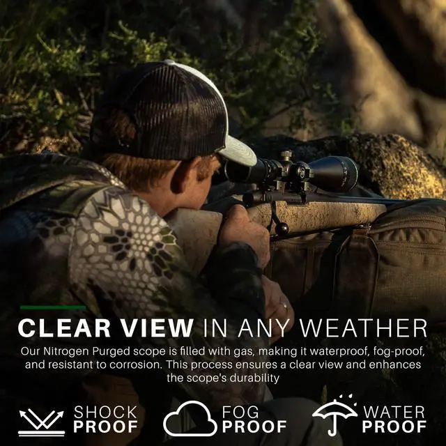 Alt view image 4 of 6 - (APV) All Purpose Hunting Rifle Scope, Short and Long Range Variability