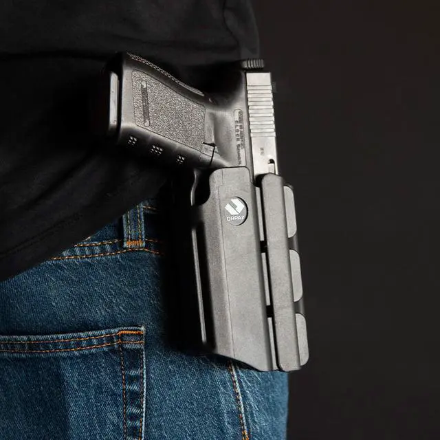 Alt view image 4 of 7 - Light Bearing Holster for Sig P320, P226, P229, SP2022 and SP2340 Compatible with Streamlight TLR-2 and SureFire X400