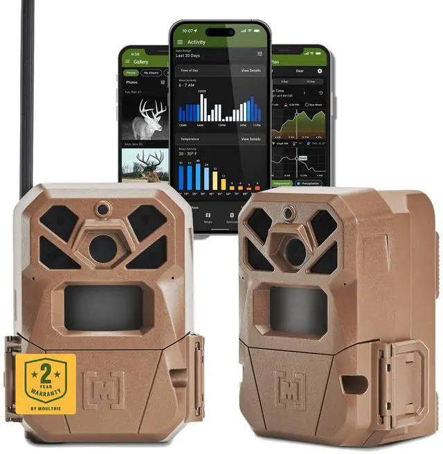 Main image of Edge 2 Cellular Trail Camera | Scout from Anywhere, HD photos via Mobile app, 1080p video, multi-carrier, low-glow flash, 100ft detection