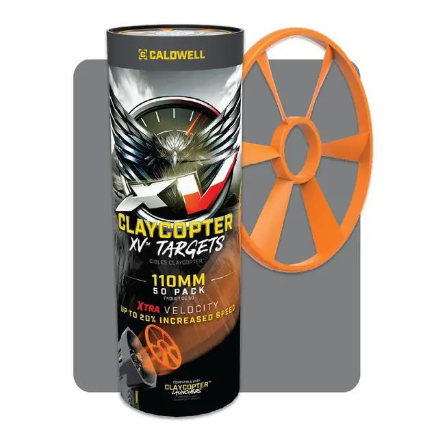 Alt view image 2 of 7 - ClayCopter Target Discs 90mm-110mm 200 Pack, Biodegradable, Lightweight Clay Pigeon, for ClayCopter Launchers, Target Shooting, Range, and Hunting