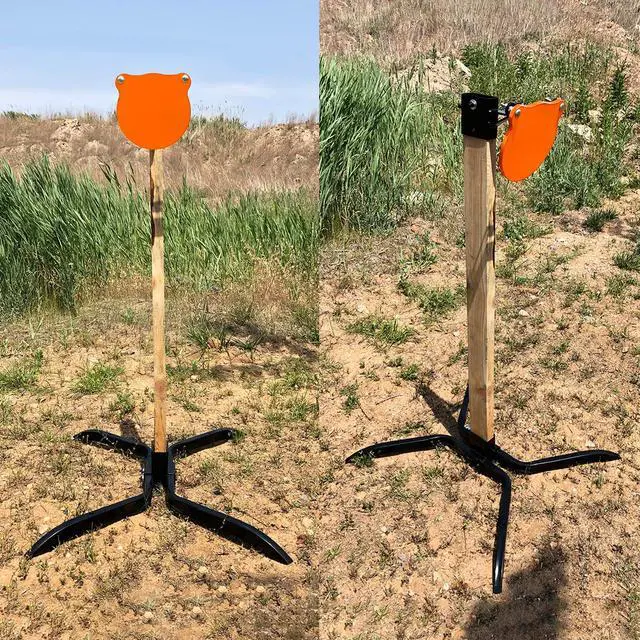Alt view image 6 of 6 - Target Stand System - AR500 Steel Target with 2x4 Mount Kit