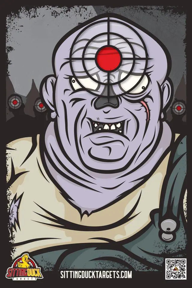 Main image of Premium Zombie Target Variety Pack | Better Designs | Better Quality | Better Targets | 12x18 Inch Zombie Targets