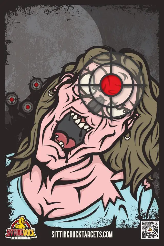 Alt view image 2 of 3 - Premium Zombie Target Variety Pack | Better Designs | Better Quality | Better Targets | 12x18 Inch Zombie Targets