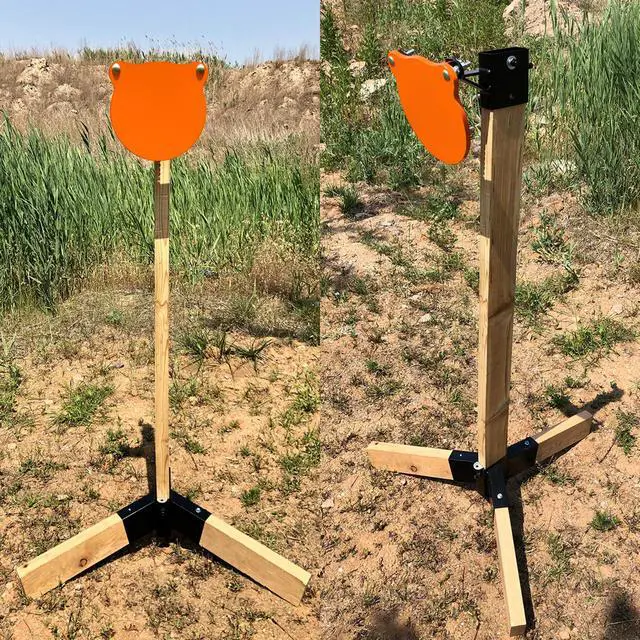 Alt view image 4 of 4 - Target Stand System - AR500 Steel Target with 2x4 Mount Kit