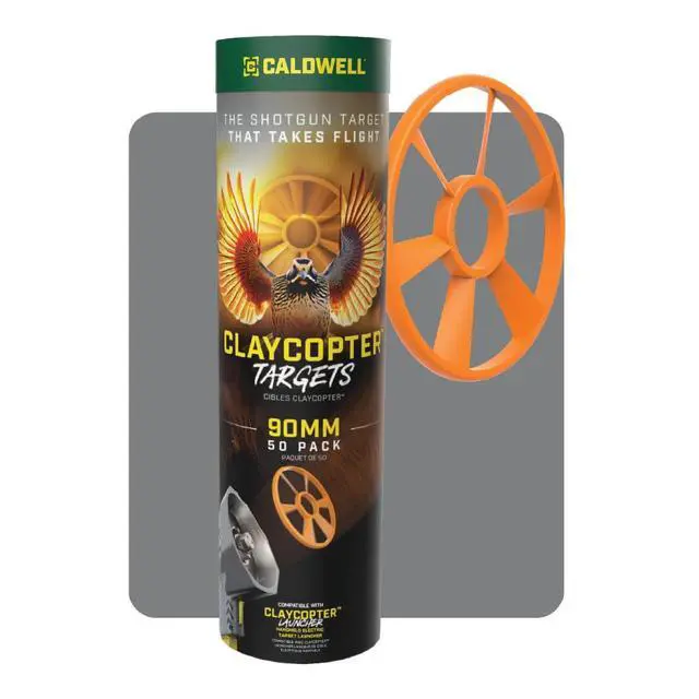 Alt view image 2 of 6 - ClayCopter Target Discs 90mm-110mm 200 Pack, Biodegradable, Lightweight Clay Pigeon, for ClayCopter Launchers, Target Shooting, Range, and Hunting