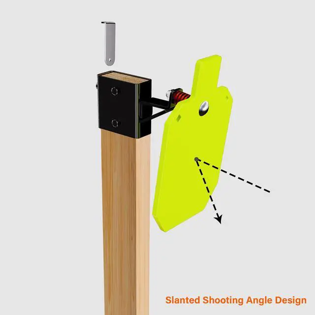 Alt view image 5 of 7 - Target Stand System - AR500 Steel Target with 2x4 Mount Kit