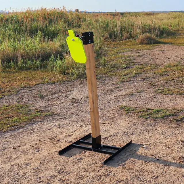 Alt view image 6 of 7 - Target Stand System - AR500 Steel Shooting Target 1/2" Thick with 2x4 Stand Kit