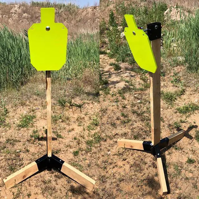 Alt view image 6 of 7 - Target Stand System - AR500 Steel Target with 2x4 Mount Kit