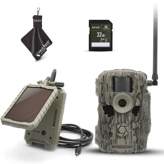 Main image of Fusion MAX 36MP Cellular Trail Camera with Dual SIM (AT&T & Verizon), 0.35s Trigger, 1080P Video, App Control, Includes Solar Panel, SD Card, & Cleaning Cloth (1PK)