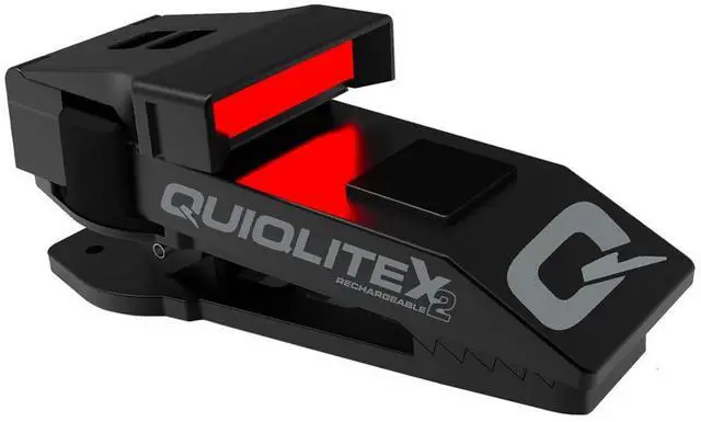 Main image of X2 Tactical Red/White Hands-Free LED Pocket Light, 20-200 Lumens, Aluminum Housing (USB Rechargeable)