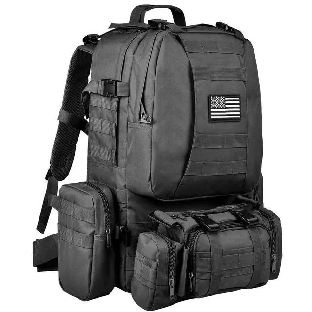 Main image of Tactical Backpack Military Army Rucksack 60L Large Assault Pack Detachable Molle Bag