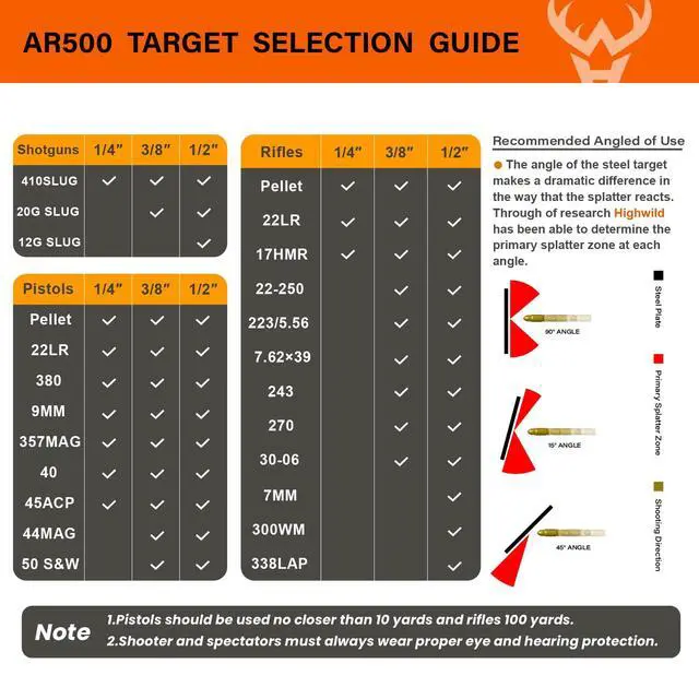 Alt view image 6 of 7 - AR500 Steel Shooting Targets Combo Metal Gong Silhouette Targets for Shooting Range Outdoor