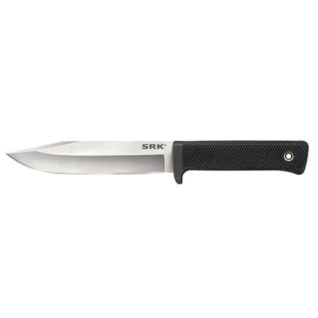 Alt view image 2 of 5 - SRK 6" VG-10 San Mai Clip Point Razor-Sharp Blade 4.75" Kray-Ex Handle Tactical Fixed Blade Knife w/Secure-Ex Sheath | 4.75 Kray-Ex Handle, Secure-Ex Sheath, 10.75 Overall, 5mm Thick, 8.1 Oz